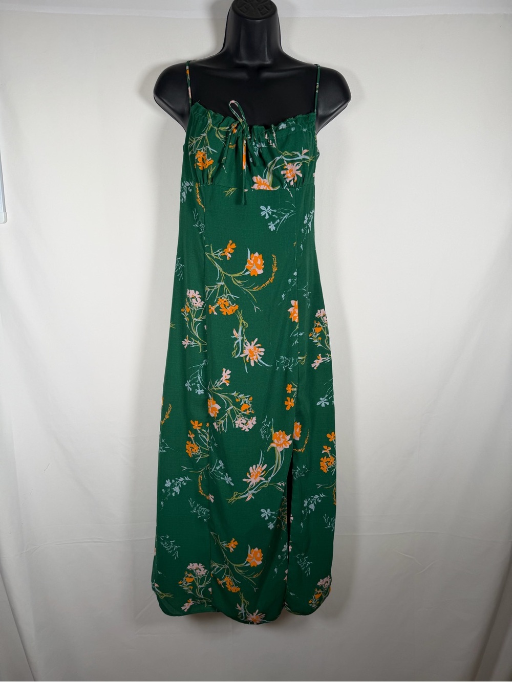 Urban Outfitters Babydoll April Tie-Back Midi Slip Dress - cottage wedding guest